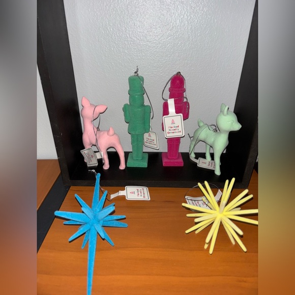 Target Bullseye Playground Flocked Ornaments - Picture 2 of 14